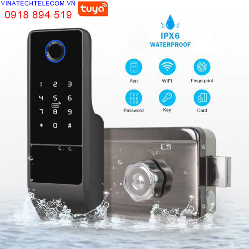 Khóa cửa vân tay Tuya Smart SG02