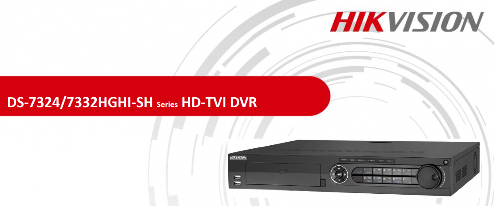 Đầu ghi hình HD-TVI 32 kênh HIKVISION DS-7332HGHI-SH