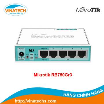 Router Mikrotik RB750Gr3