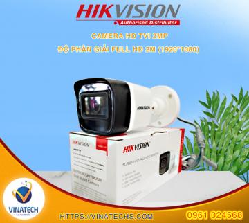 Camera HD-TVI 4 in 1 hồng ngoại 2.0 Megapixel HIKVISION DS-2CE16D0T-ITF