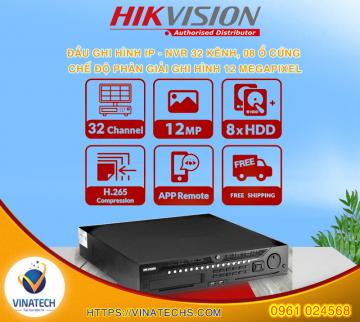 Đầu ghi hình camera IP 32 kênh HIKVISION DS-9632NI-I8