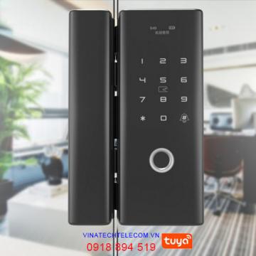 Khóa vân tay cho cửa kính Tuya Smart GL01