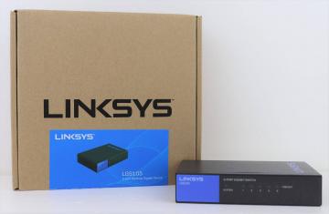 Thiết Bị Mạng Switch Linksys 5 Port Business Desktop Gigabit LGS105 10/100/1000Mbps