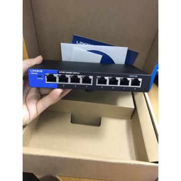 Thiết Bị Mạng Switch Linksys 8 Ports Gigabit Switch LGS108 10/100/1000Mbps