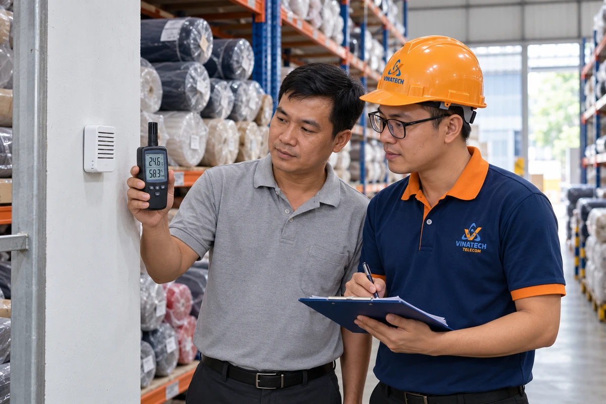 LoRaWAN cho nhà máy: chọn điểm đo, thử dữ liệu và đánh giá đầu tư