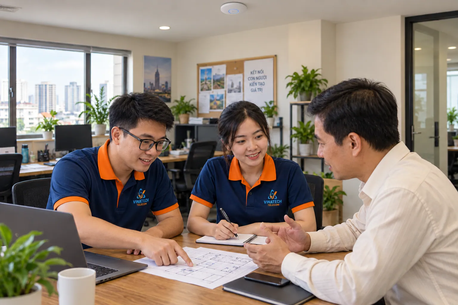 Giải pháp WiFi và mạng máy tính