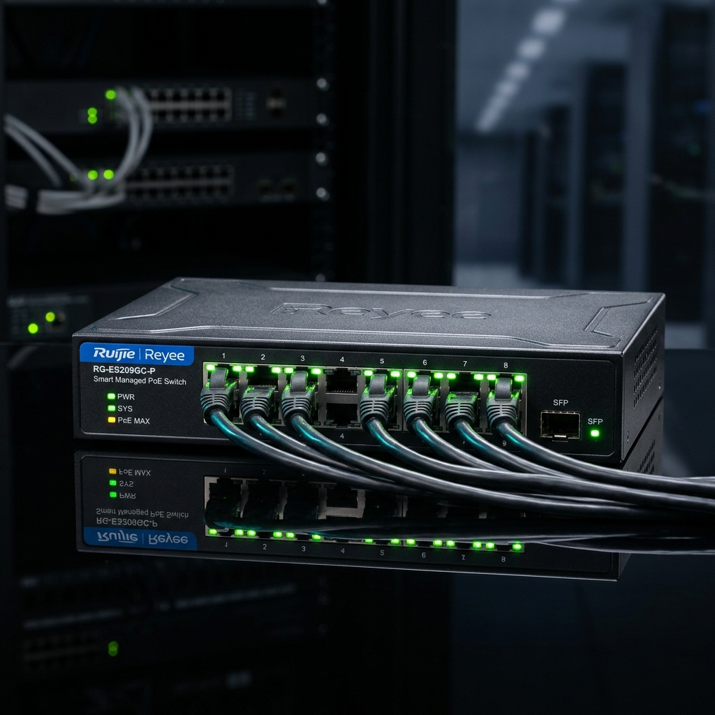 Network hardware RUIJIE RG-ES209GC-P