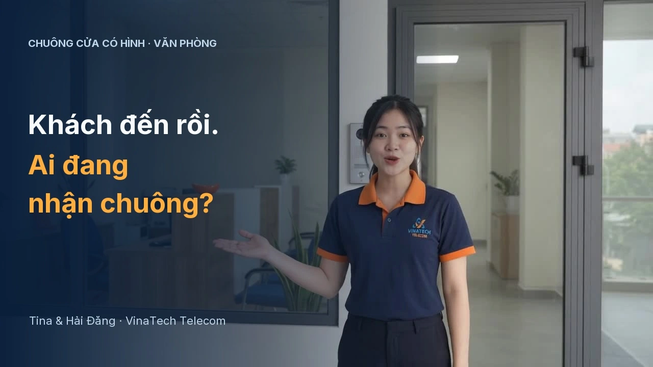 Chuông hình & khóa cửa · Tina & Hải Đăng
