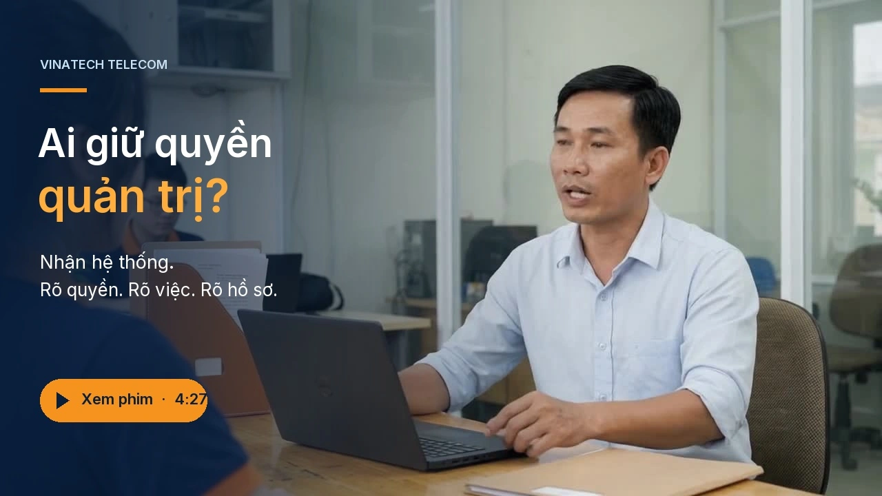 Cấu hình & bàn giao · Tina & Hải Đăng